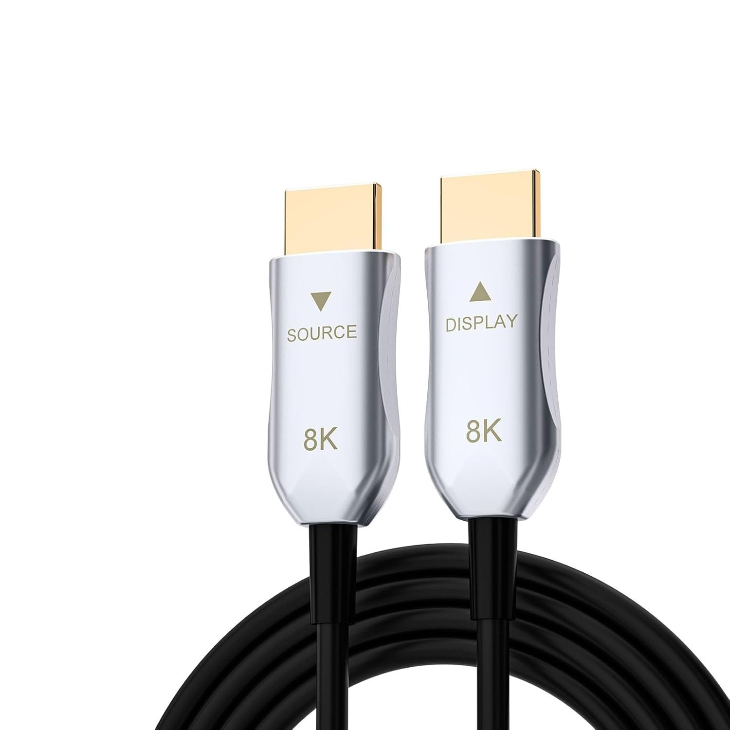 Cabo HDMI 2.1 Fibra Ótica Ativa 8K 48Gbps - Imagem Imersiva e Sem Lag