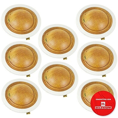 8x Reparo Driver JBL D250 8 Ohms 100W – Reposição Premium