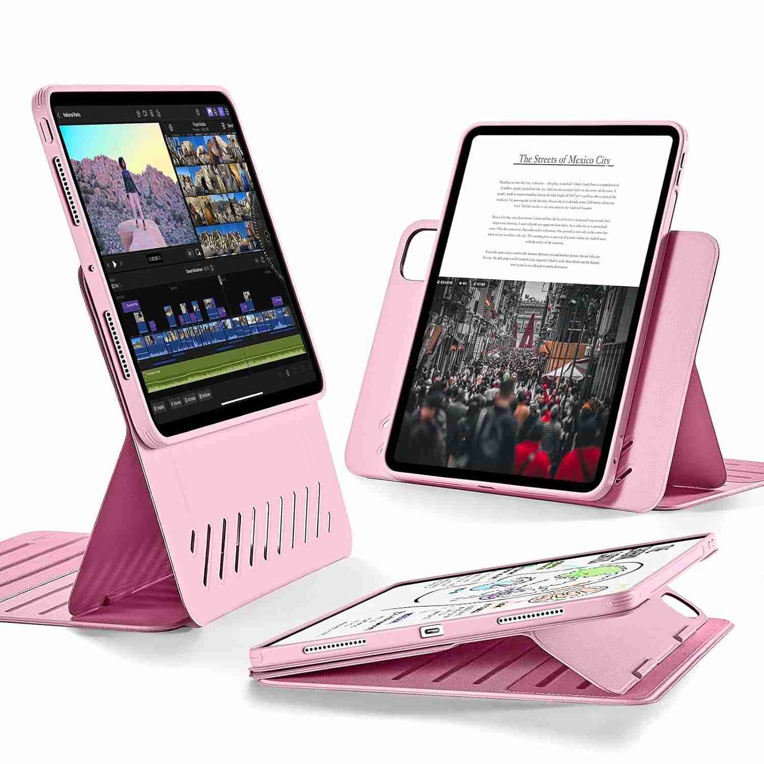 9-5-m4-removivel-shift-rosa-2024-pro-11-ipad-esr-a-para-angulos-capa-magnetica-geracao-a
