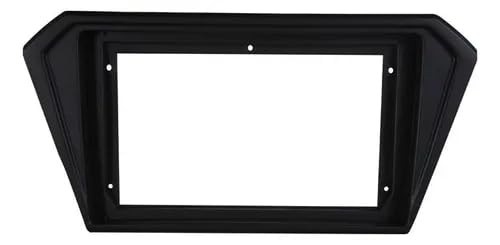 Moldura Painel Multimídia 9" VW Gol G7/G8 (2016-2024) - Encaixe Perfeito