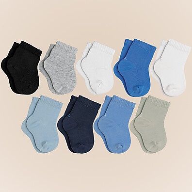 9 Pares de Meias Lupo Bebê – Conforto e Qualidade para o Dia a Dia