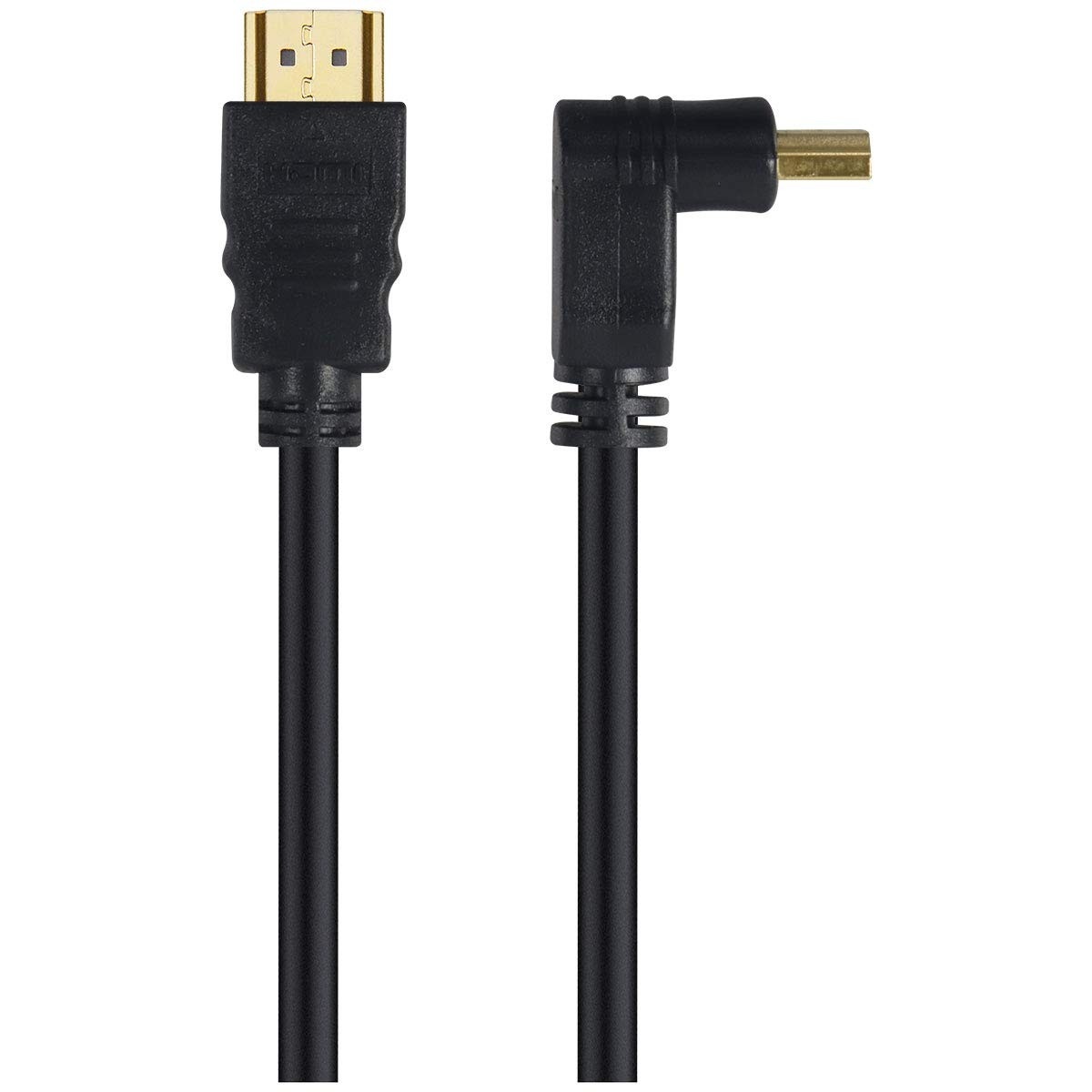 Cabo HDMI 2.0 4K Ultra HD 3D com Ethernet e Conector 90º - 10 Metros