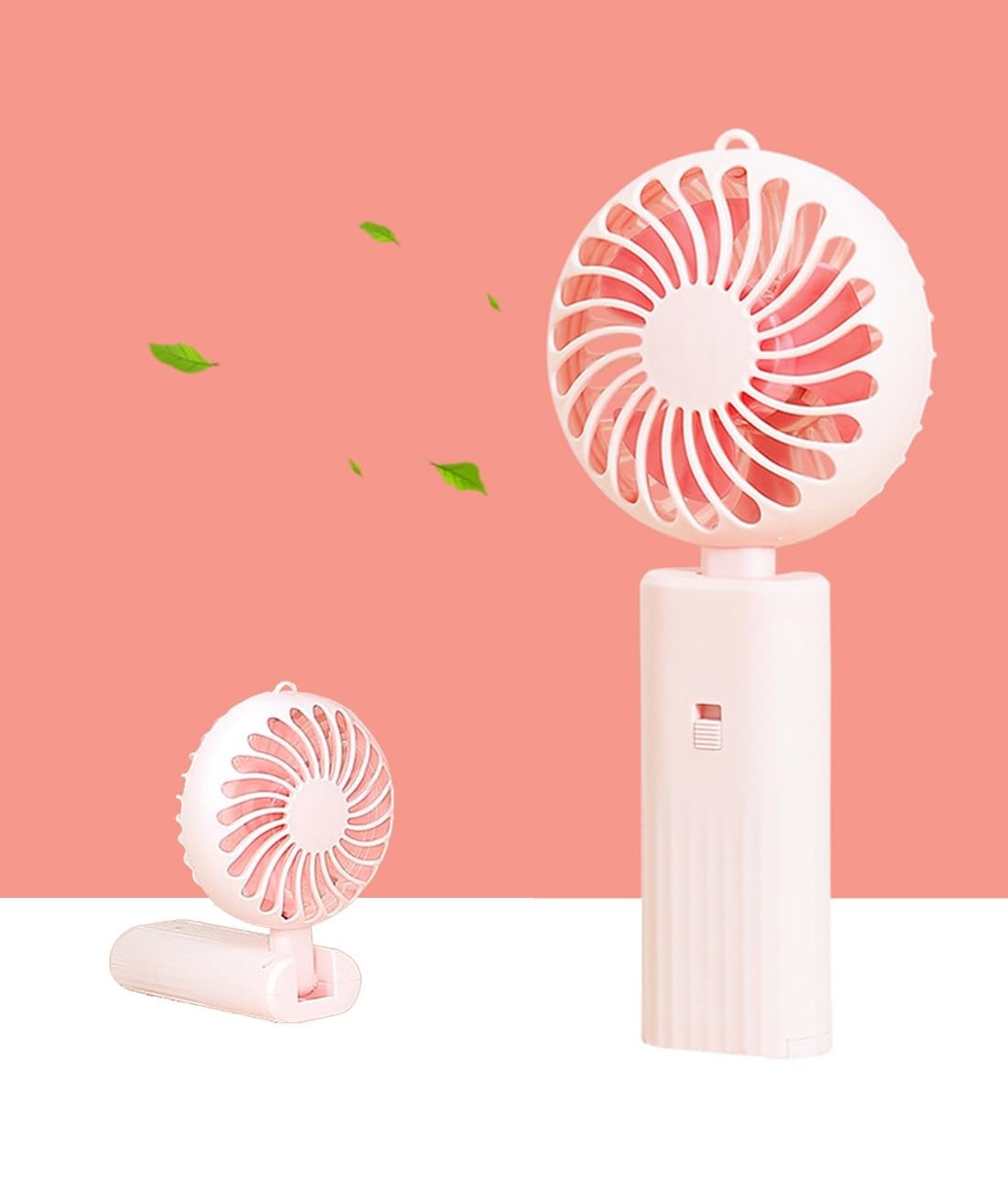 Ventilador Portátil Dobrável 90° | Mini Mesa Compacto com Design Moderno