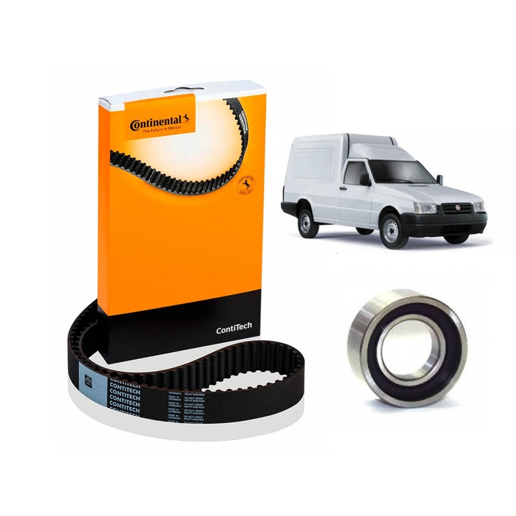 Correia Dentada + Tensor Fiat 1.3/1.5 8V 94/95