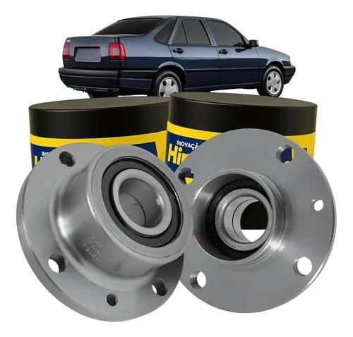 Par Cubos Roda Traseira Hipper Freios HFCT30 Tempra 2.0 8v (92-97) c/ Rolamento 30mm 4 Furos