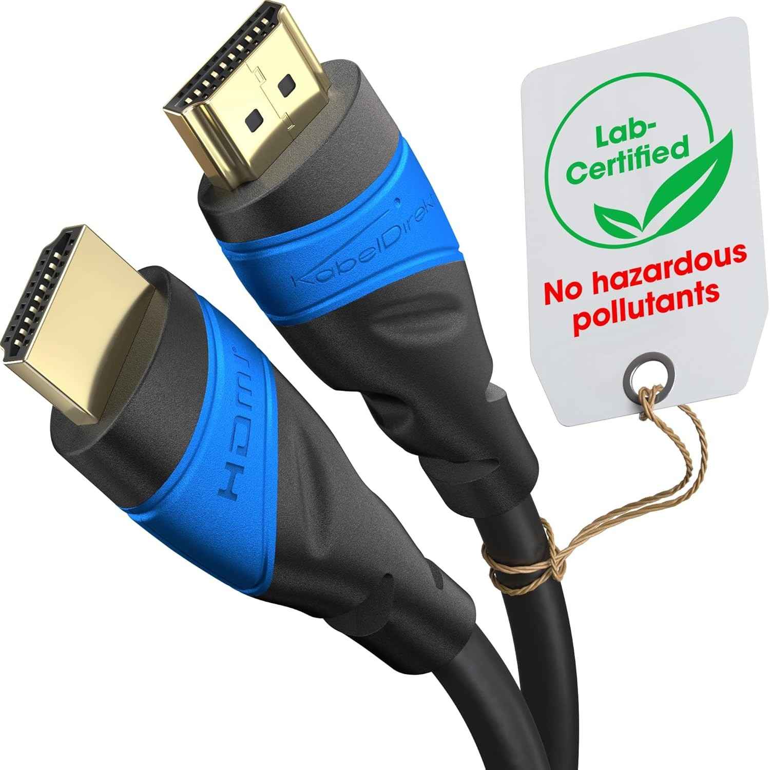 Cabo HDMI 4K 9m Premium: Desempenho Alemão para PS5, Xbox, Switch e Mais!