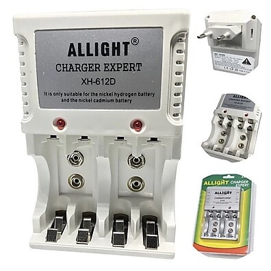 Carregador Mox CP50: Pilhas AA, AAA e 9V