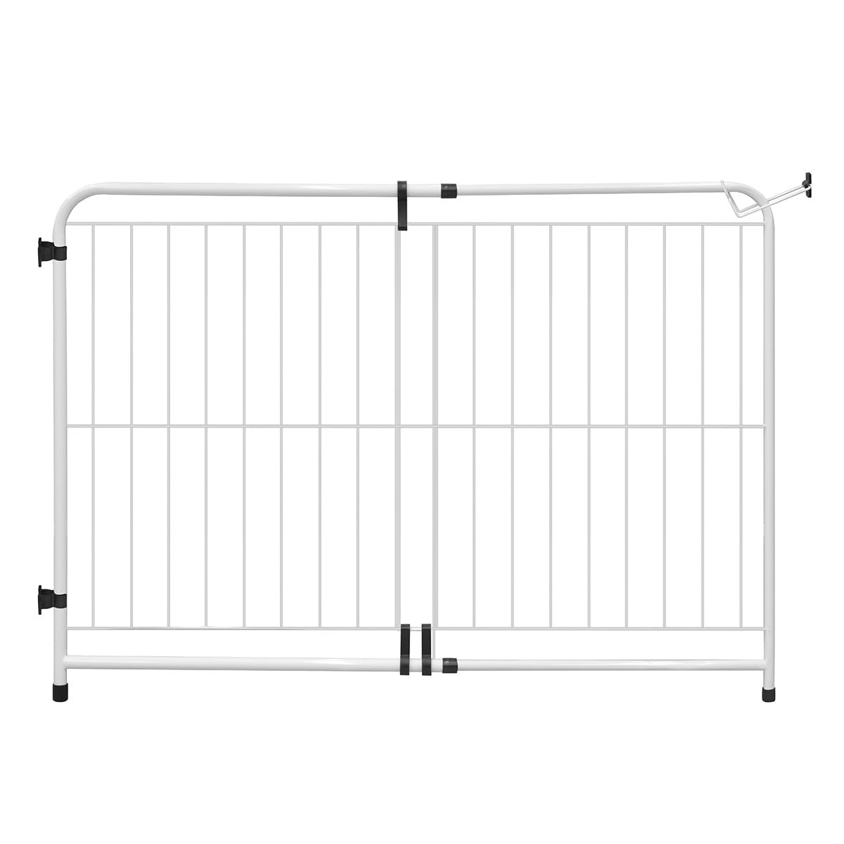 Portão Pet Extensível 70-115cm | Segurança e Liberdade para Cães e Bebês