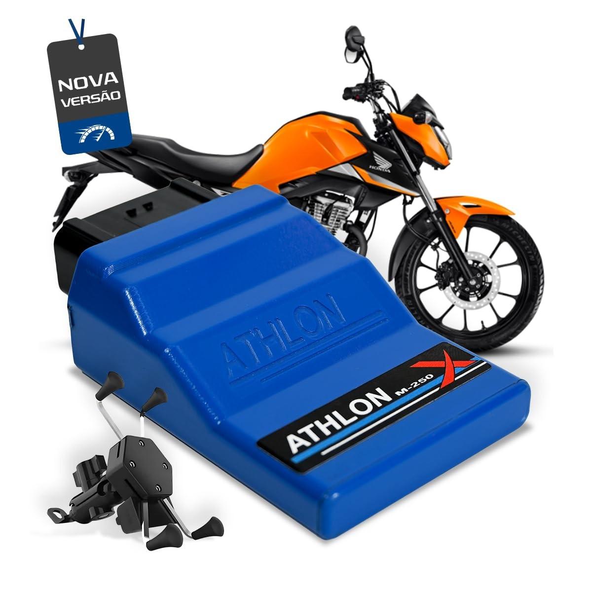 Módulo Injeção Programável Athlon M250 para Honda CG 150 Titan/Fan (2011-2013) - App Athlon Racing