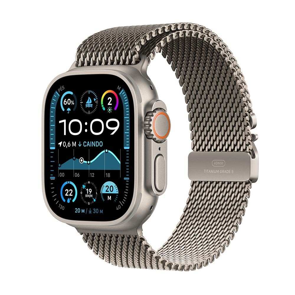 Apple Watch Ultra 2 GPS + Cellular: Aventura e Performance em Titânio