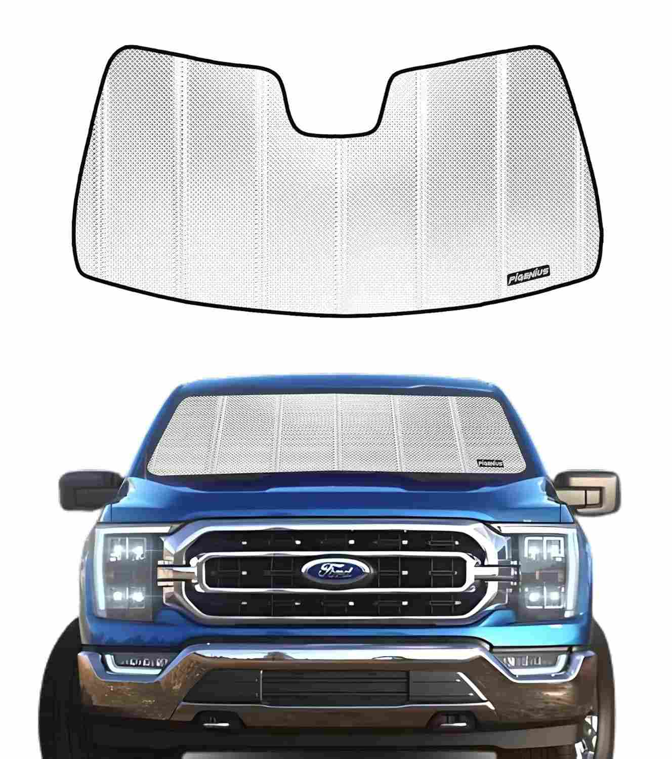 Para-brisa Refletivo para Ford F-150 2015-2019 | Película de Alumínio 2024 com Máxima Proteção Solar