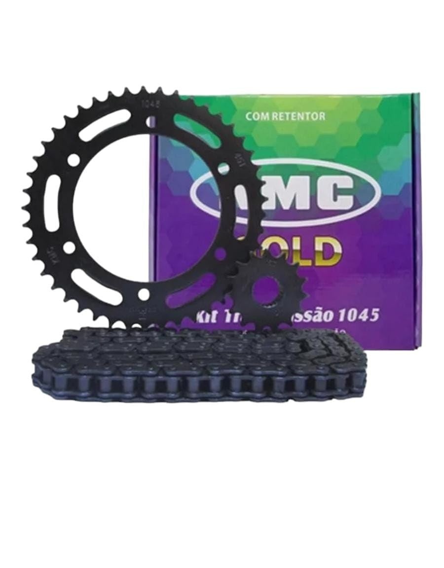 Kit Relação Completo para Yamaha Fazer 250 (2018-2019) com Retentor - Durabilidade e Performance