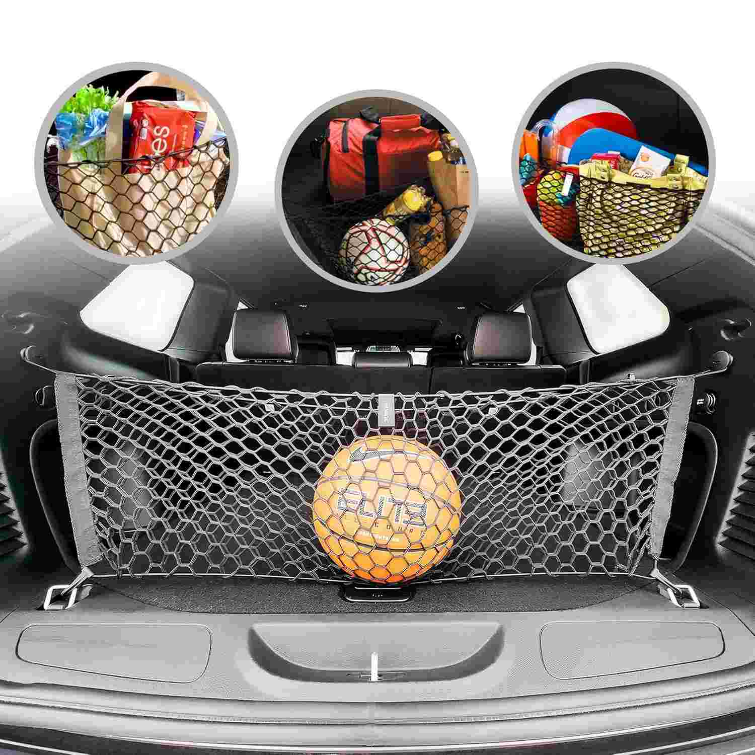 Rede de Carga Premium para Jeep Grand Cherokee 2011-2025: Organize seu Porta-Malas!