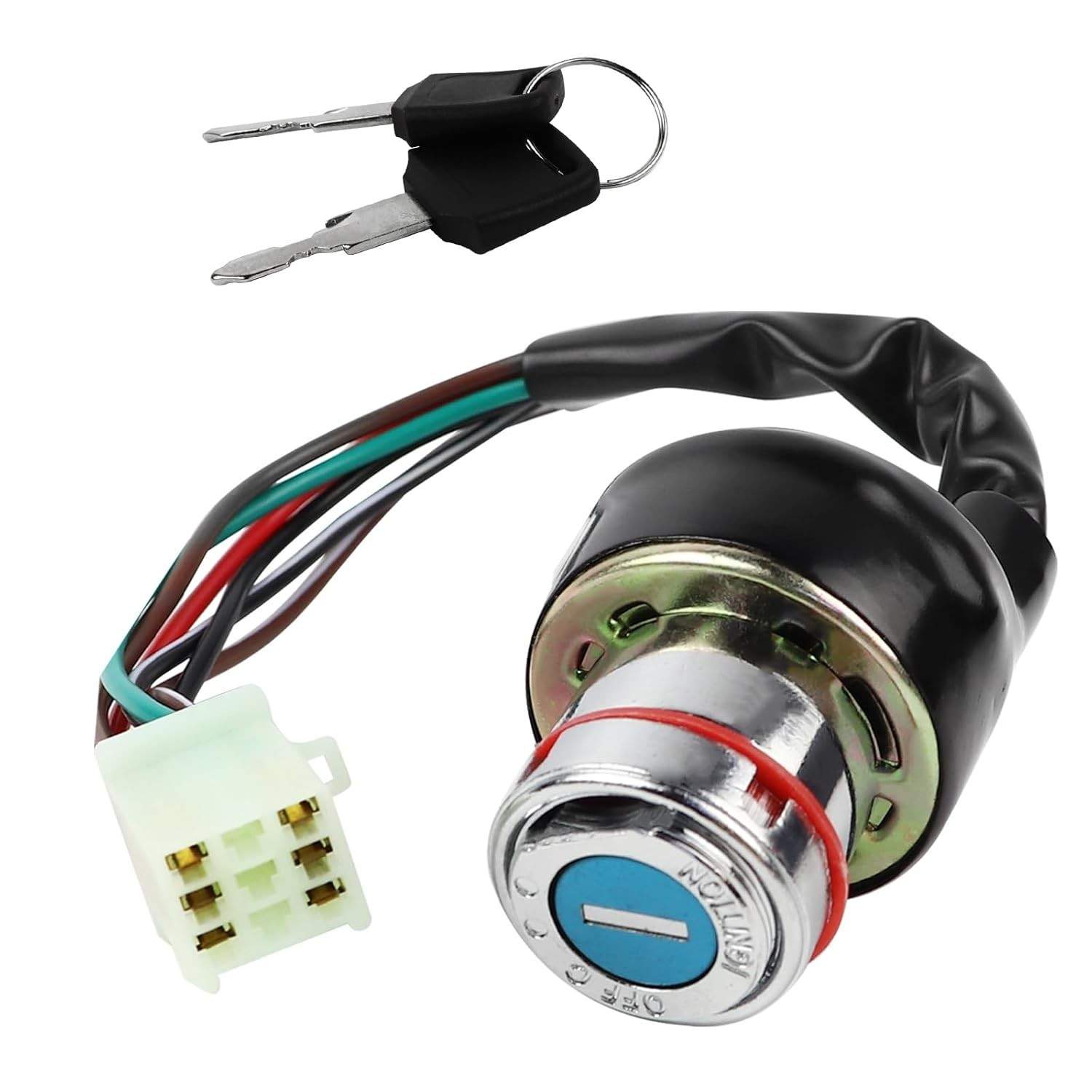 Interruptor de Ignição 6 Fios FLYPIG: Potencialize seu ATV/Quad 50cc-250cc