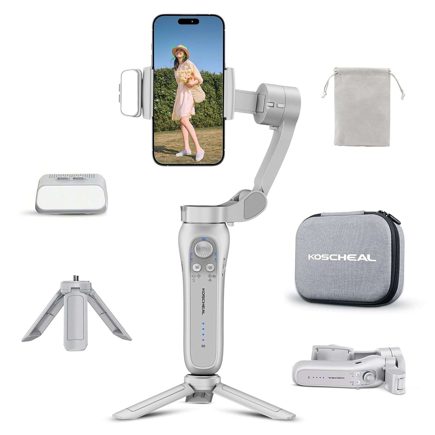 a-3-360-vlogs-gimbal-eixos-estabilizador-celular-koscheal-smartfollow-e-30-incriveis-com-rotacao-a