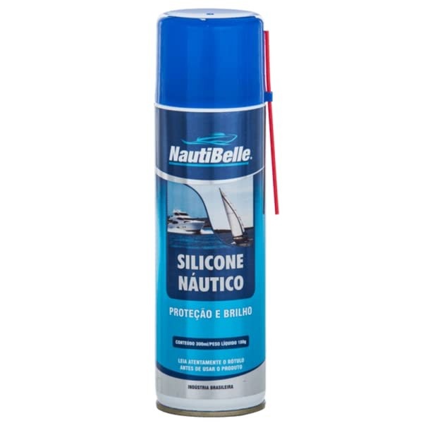 Silicone Náutico Nautibelle Spray 300ml: Proteção e Brilho Impecáveis para sua Embarcação