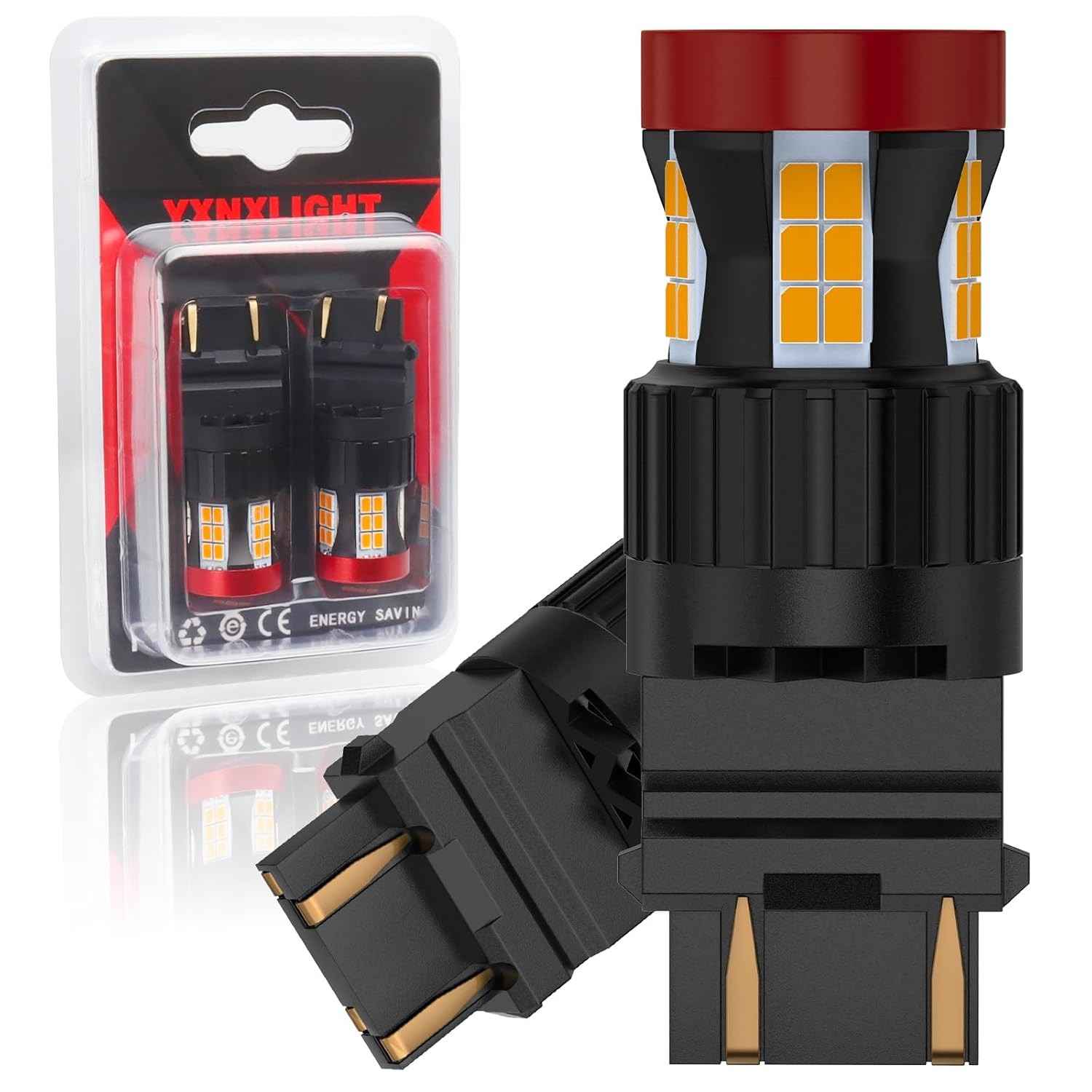 Lâmpada LED Âmbar 3157 Super Brilhante: Segurança e Estilo para seu Veículo