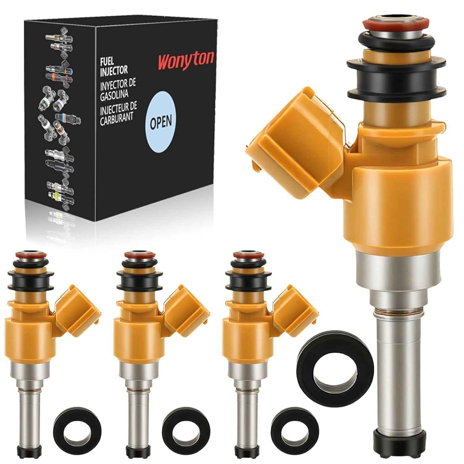 Kit 4 Injetores de Combustível 2C0-13761-00-00 12 Furos para Yamaha YZF R6 (2006-2013) - Desempenho e Durabilidade Premium