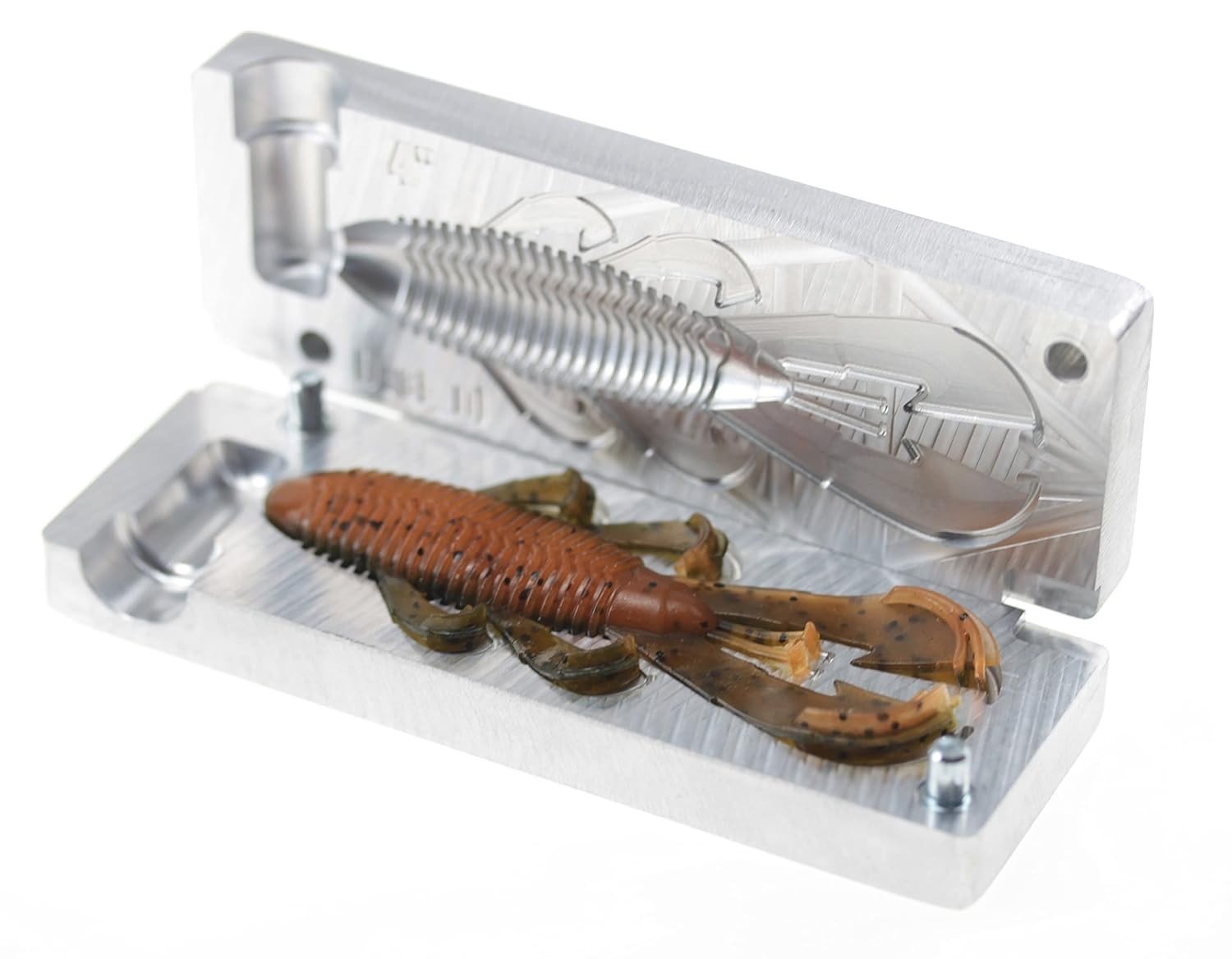 Molde Googan Bandito Bug 4'' para Iscas de Silicone - Precisão CNC em Alumínio