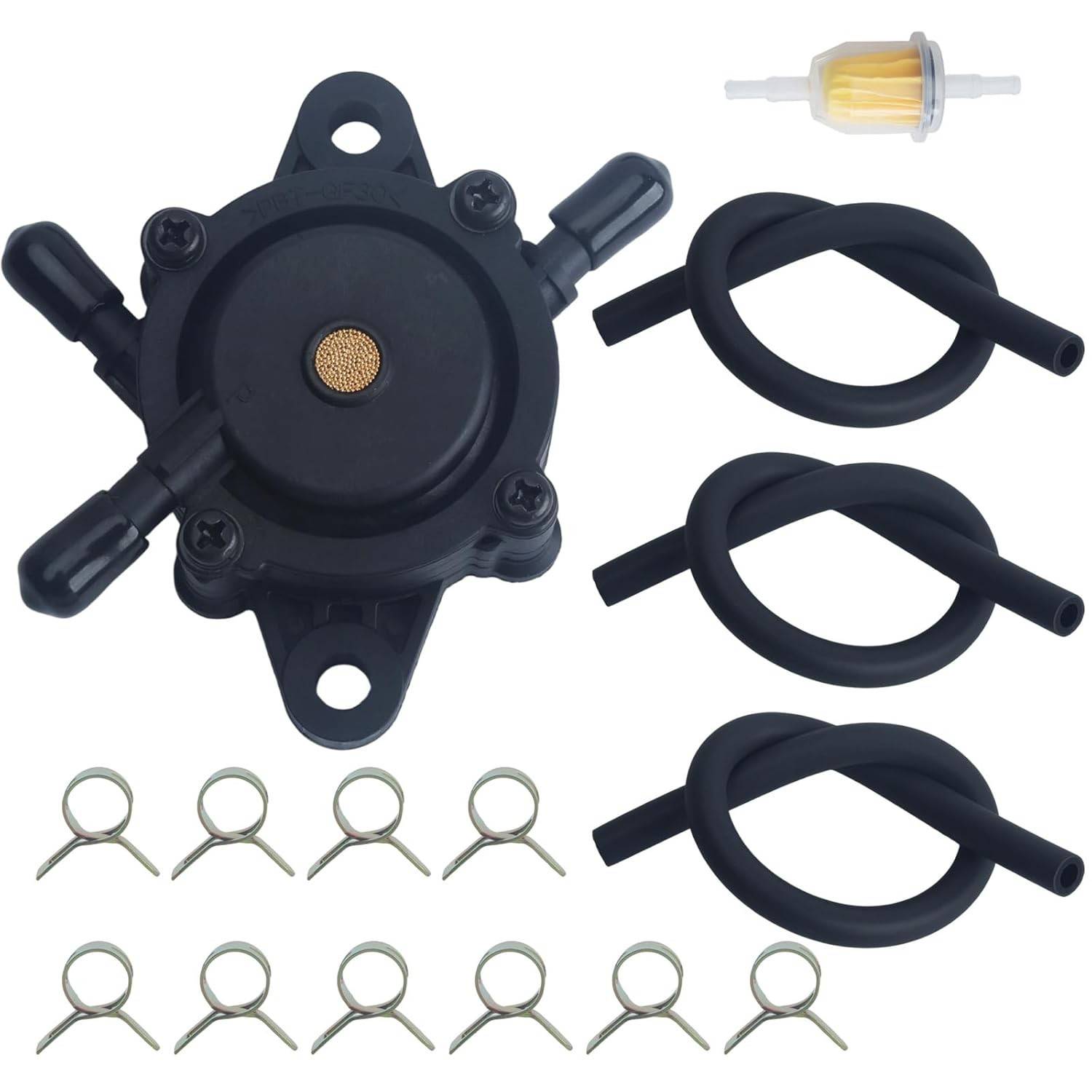 Bomba de Combustível Completa para Kawasaki FS/FH: Filtro e Mangueira Inclusos (49040-0770)