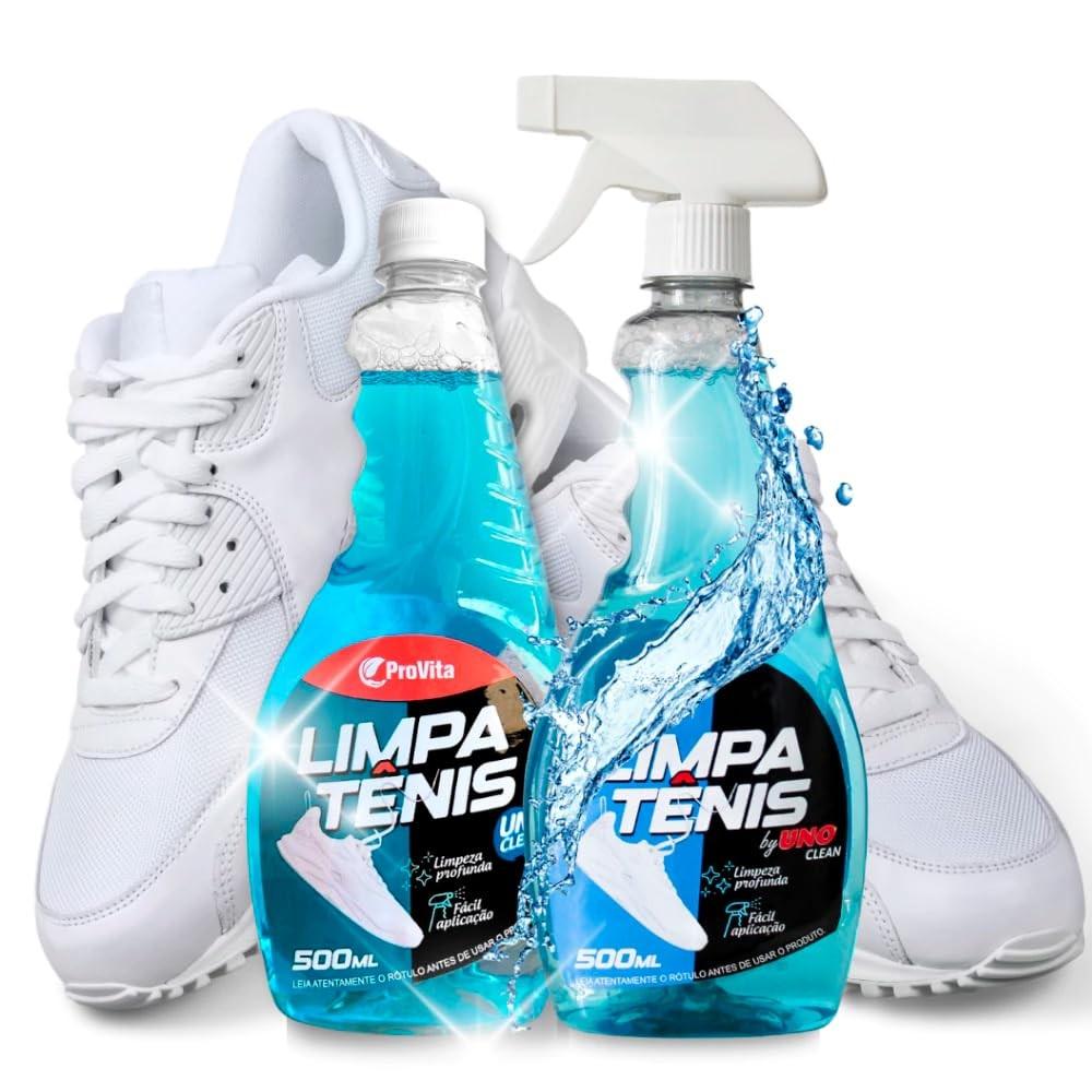 Kit 2 Limpa Tênis Spray Premium Provita - Limpeza Profunda 500ml Cada