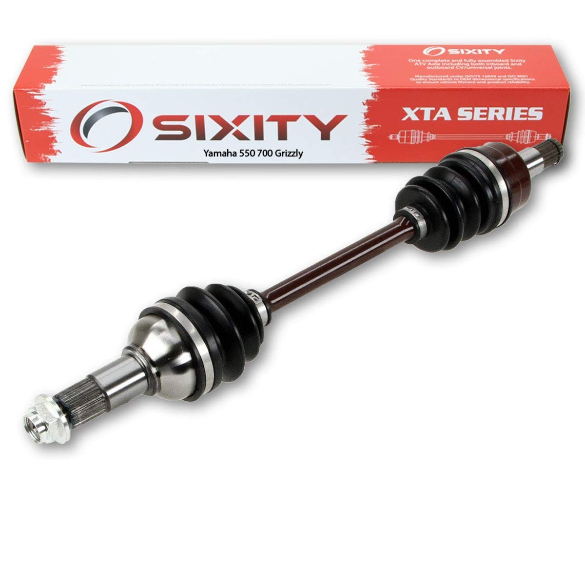 Eixo CV Sixity XTA Dianteiro Esquerdo para Yamaha Grizzly 550/700 (2007-2014) - Durabilidade e Performance