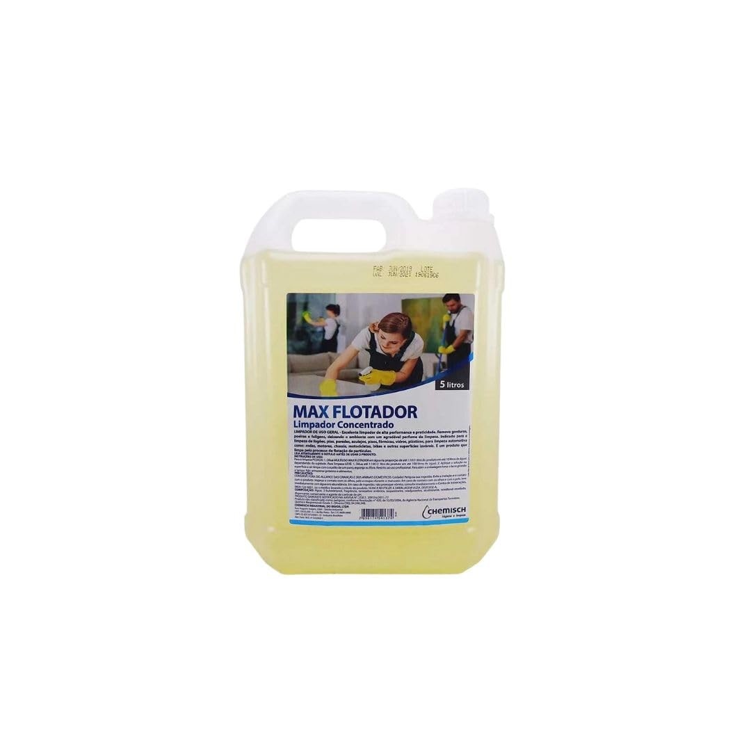 Limpador Multiuso Max Flotador Concentrado 5L: Desencarde e Renove Suas Superfícies!