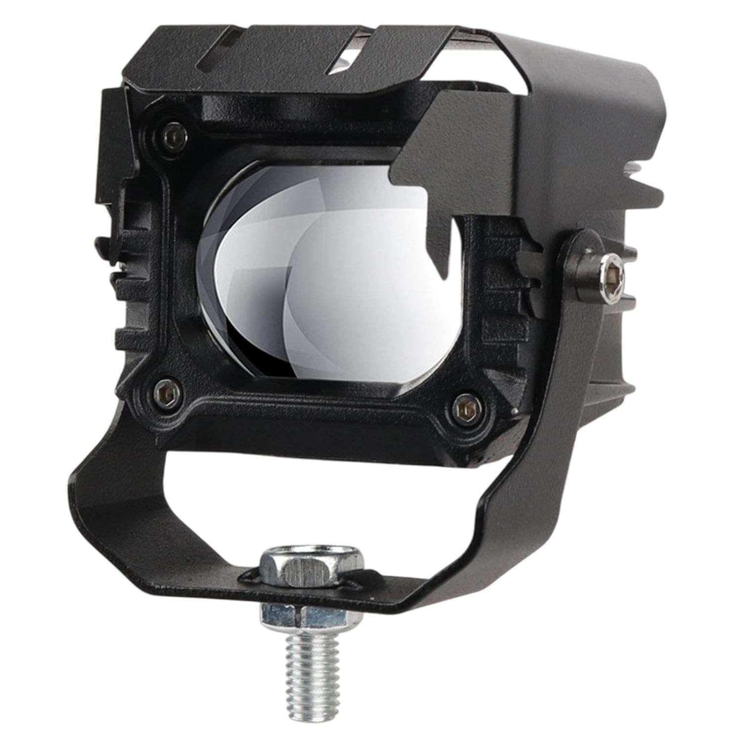 Farol de LED Potente 6000K Branco para Motos, Caminhões e Tratores | Iluminação Superior