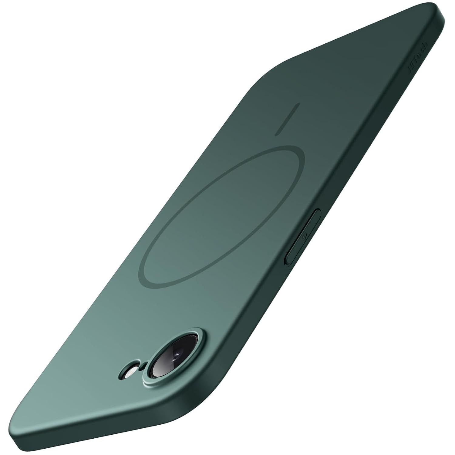 JETech Capa Magnética para iPhone 16e 6.1" 2025: MagSafe, Proteção Total da Câmera, Ultra Fina e Fosca (Preto)