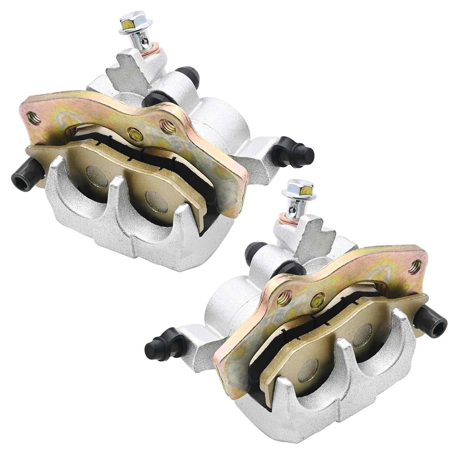 Pinças de Freio Dianteiras VIKKSAER para Kawasaki Teryx 750/800 (2014-2019) - Kit Completo com Pastilhas