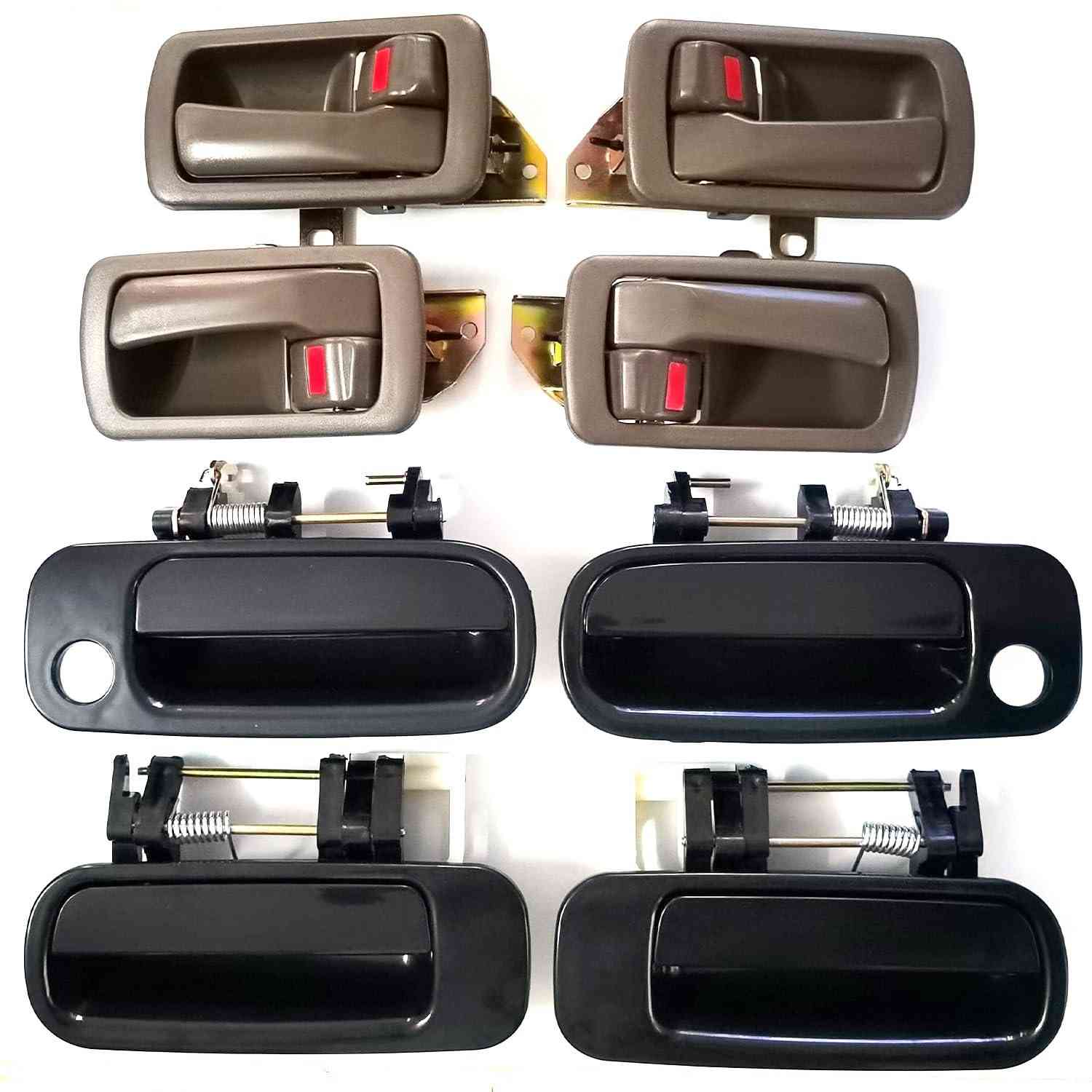 Kit 8 Maçanetas Toyota Camry 92-96: Internas e Externas Completas