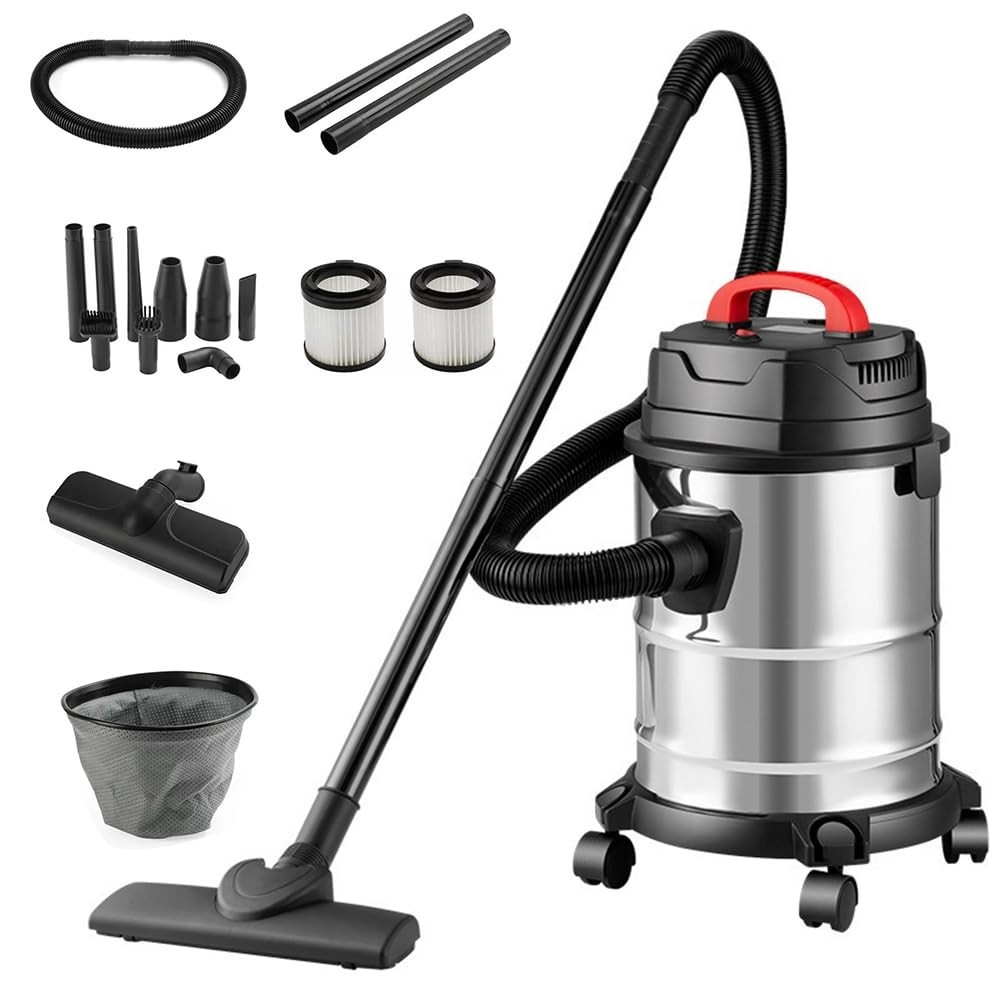 ILID Aspirador 3 em 1 com Sopro 1200W - 18L, Filtro HEPA Lavável, IPX4 à Prova D'água