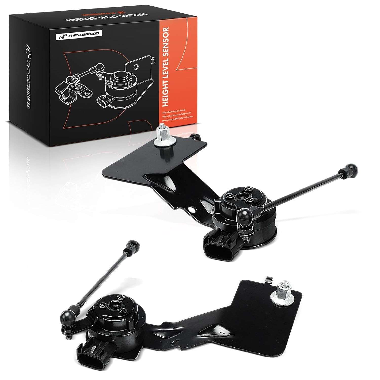Sensor de Nível de Altura A-Premium para Chevrolet Camaro 2014-2015 (Dianteiro Esquerdo e Direito) - Kit com 2