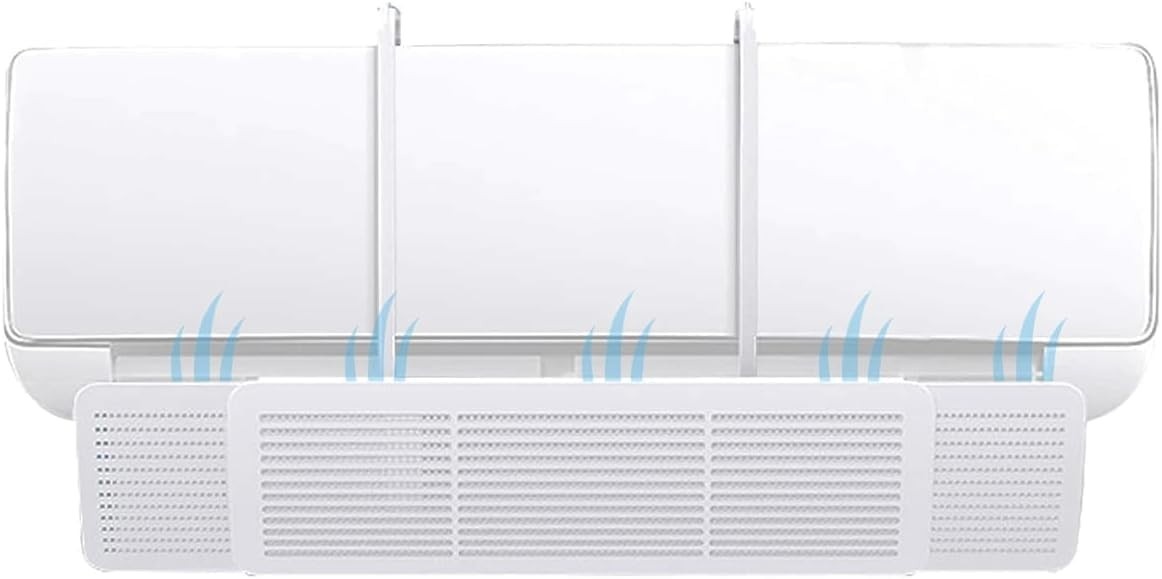 Defletor de Ar Condicionado Split Ajustável 56cm a 90cm - Conforto Inteligente e Silencioso