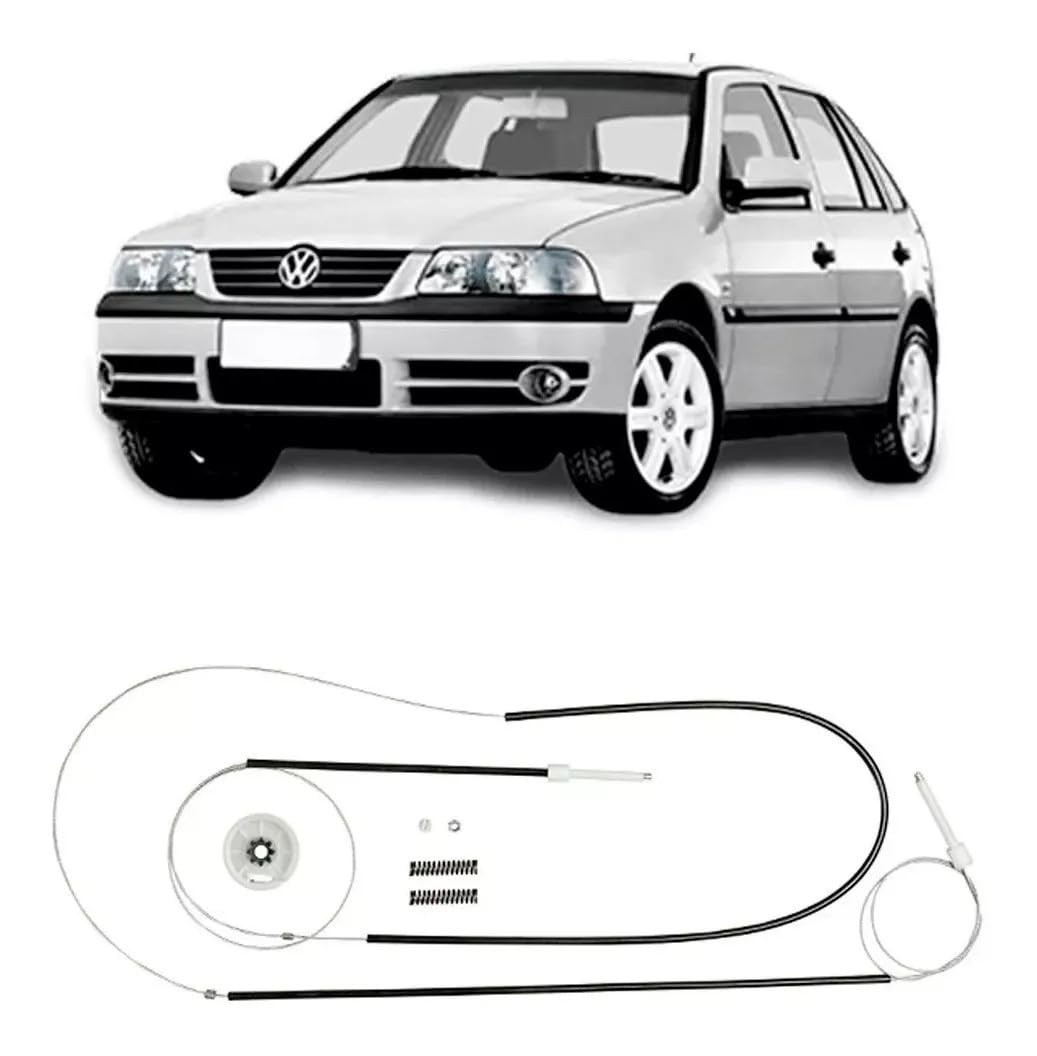 Kit Reparo Cabo Aço Vidro Elétrico Gol G3/G4 Dianteiro - Restaure a Funcionalidade!