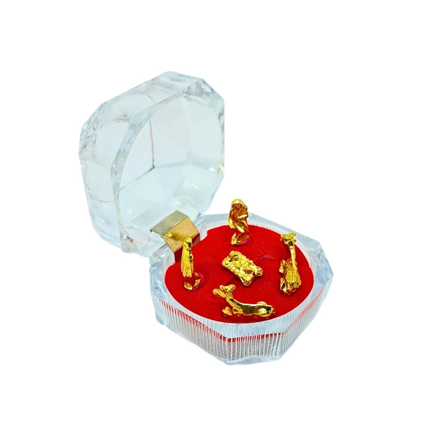 Mini Presépio de Natal em Acrílico - Lembrancinha Encantadora para Decoração e Presente
