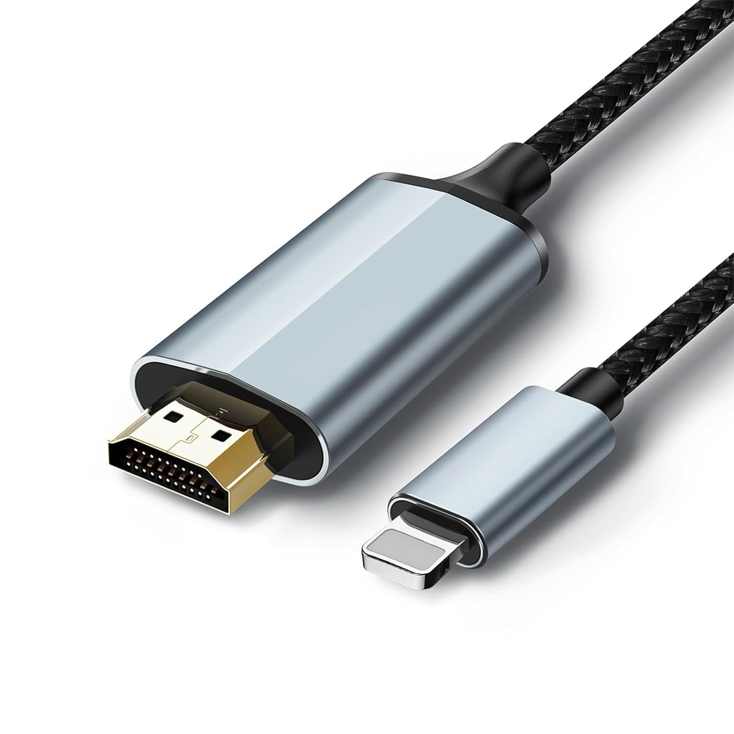 Adaptador Lightning para HDMI: Conecte seu iPhone à TV em HD 1080p | Plug and Play
