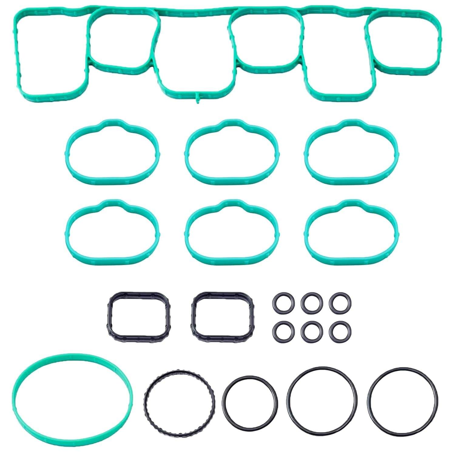 Conjunto Juntas Coletor Admissão Motor Ford Lincoln Edge Explorer F-150 Mustang Taurus Transit MKS MKT MKZ MKX Flex