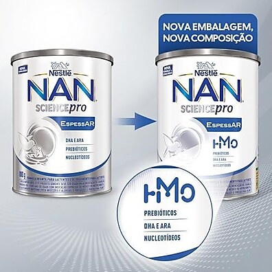 NAN A.R. 800g: Alívio Refluxo Bebê c/ Probióticos