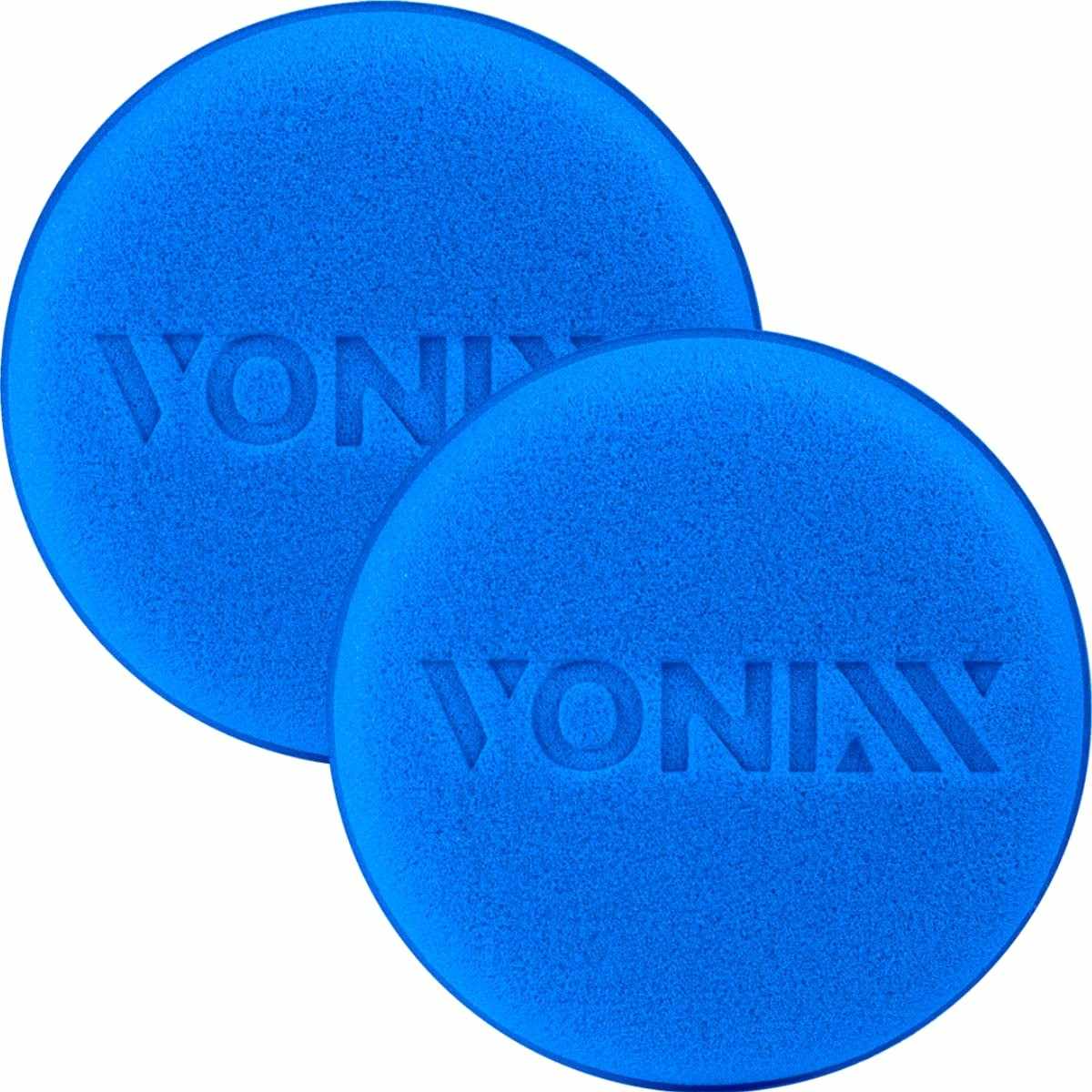 Kit 2 Aplicadores de Espuma Vonixx: Maciez e Resistência para Detalhamento Automotivo