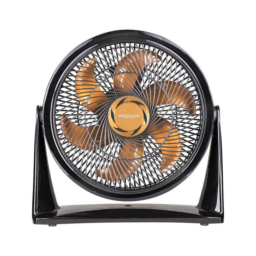 Circulador de Ar 35cm Preto/Bronze 220V Ventimais - Potente e Silencioso
