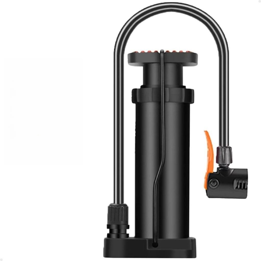 Bomba de Ar Portátil com Pedal: Encha Pneus de Bike e Mais com Facilidade!
