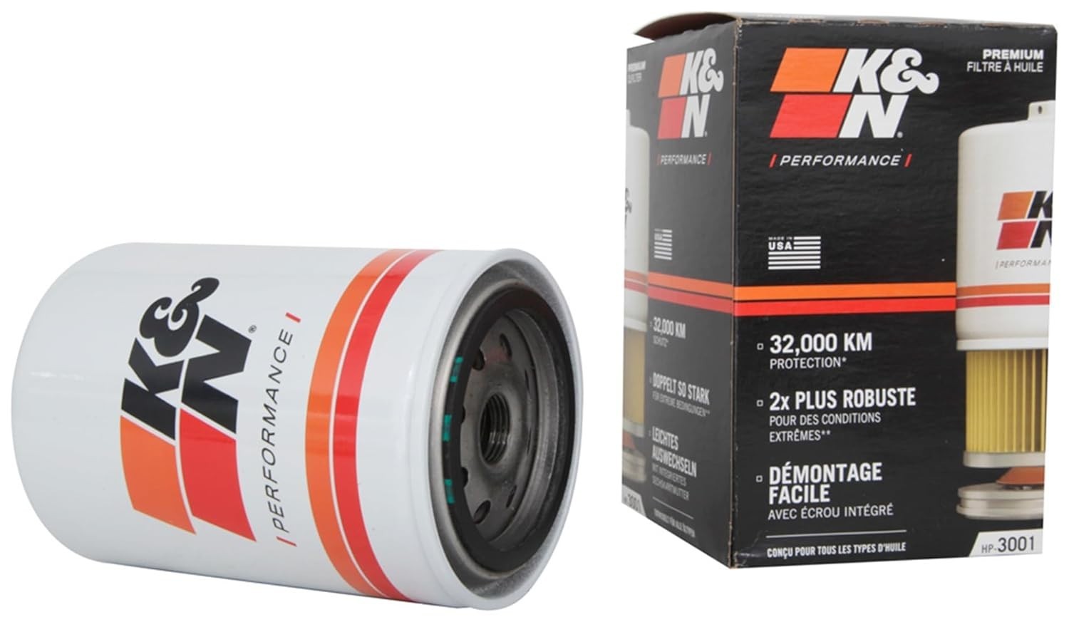 Filtro de Óleo Premium K&N: Proteção Superior para Ford, Audi e Volkswagen