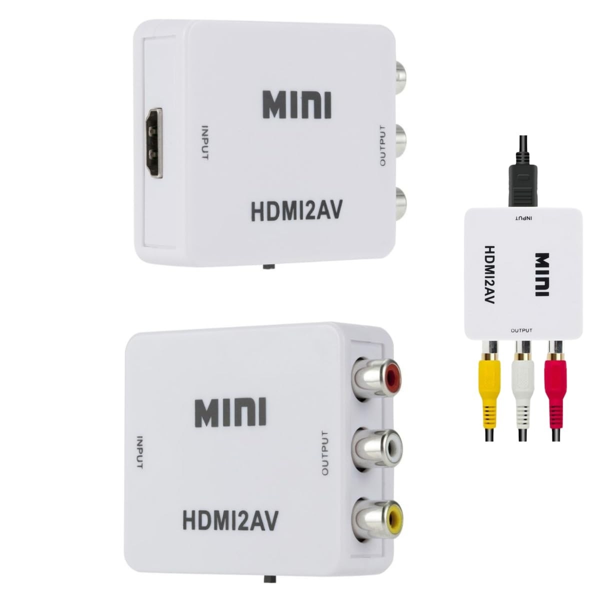 Conversor HDMI para AV RCA Full HD 1080P: Reviva seus Dispositivos Antigos!