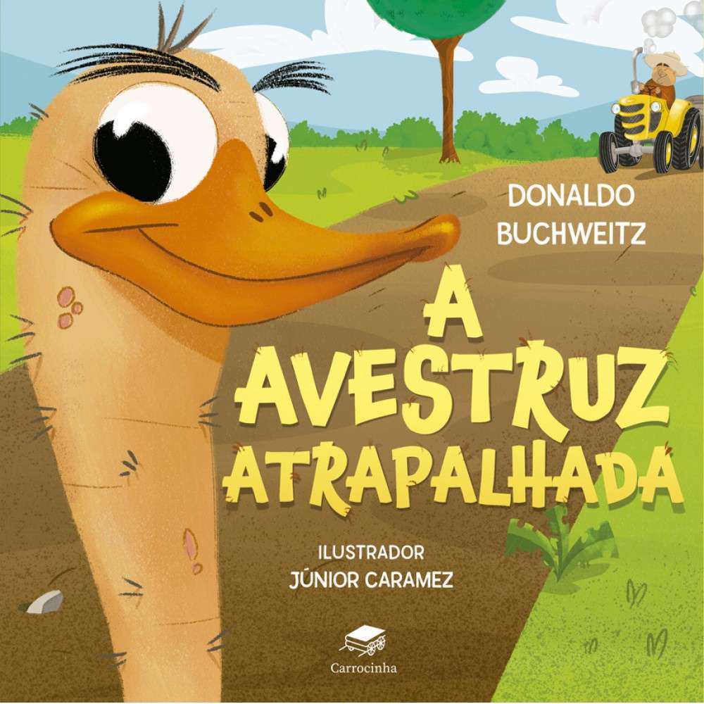 A Avestruz Atrapalhada: Livro Infantil Divertido com Trava-Línguas