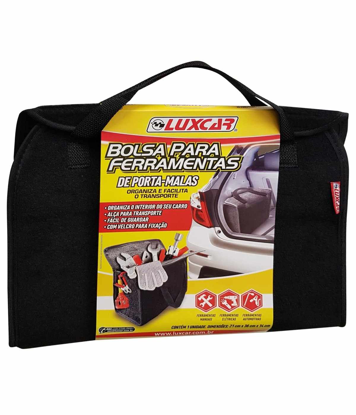 Bolsa Organizadora Luxcar para Porta-Malas: Praticidade e Estilo em Suas Viagens