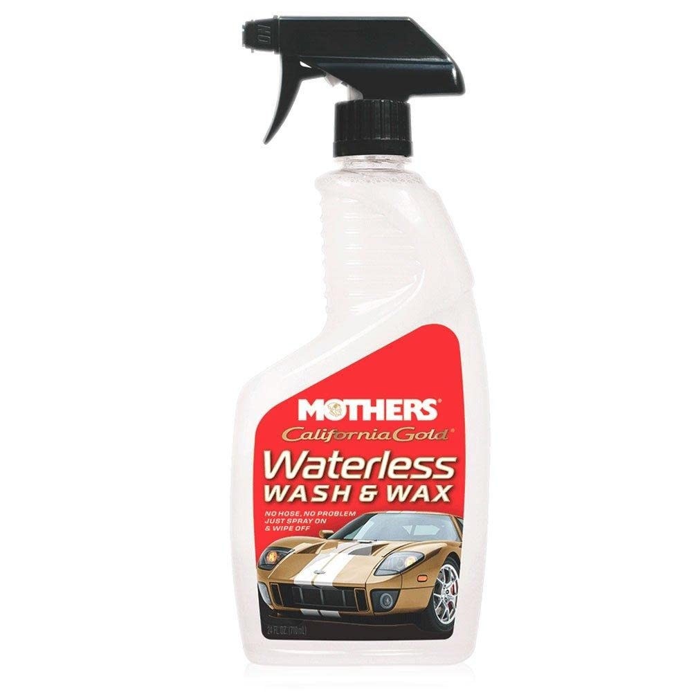 Mothers Waterless Wash & Wax 710ml: Limpeza e Brilho sem Água!