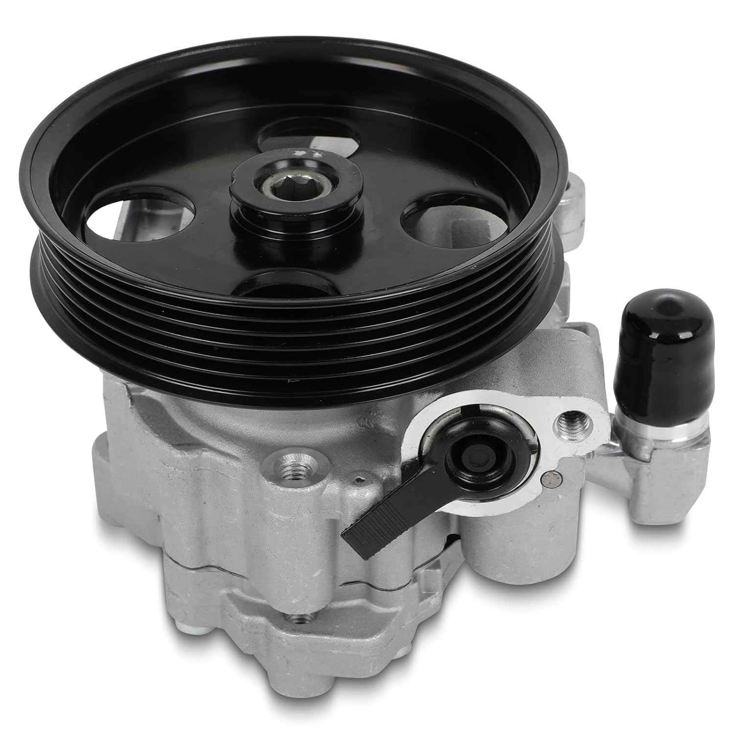 Bomba de Direção Hidráulica Power Steering 21-541 para Mercedes-Benz C300, C350, E350, E550 - Com Polia