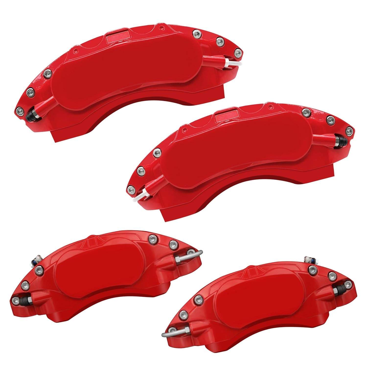 Capas de Pinça de Freio AOOA Vermelhas para Cadillac CT5 2020-2025 - Estilo e Segurança em Alta Performance