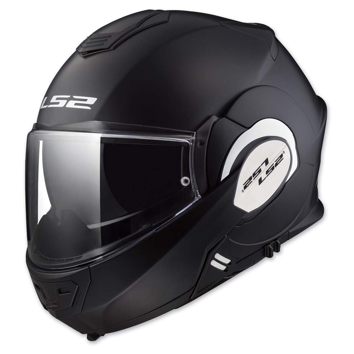 Capacete Modular LS2 Valiant FF399 Preto Fosco - Liberdade e Segurança para Sua Pilotagem